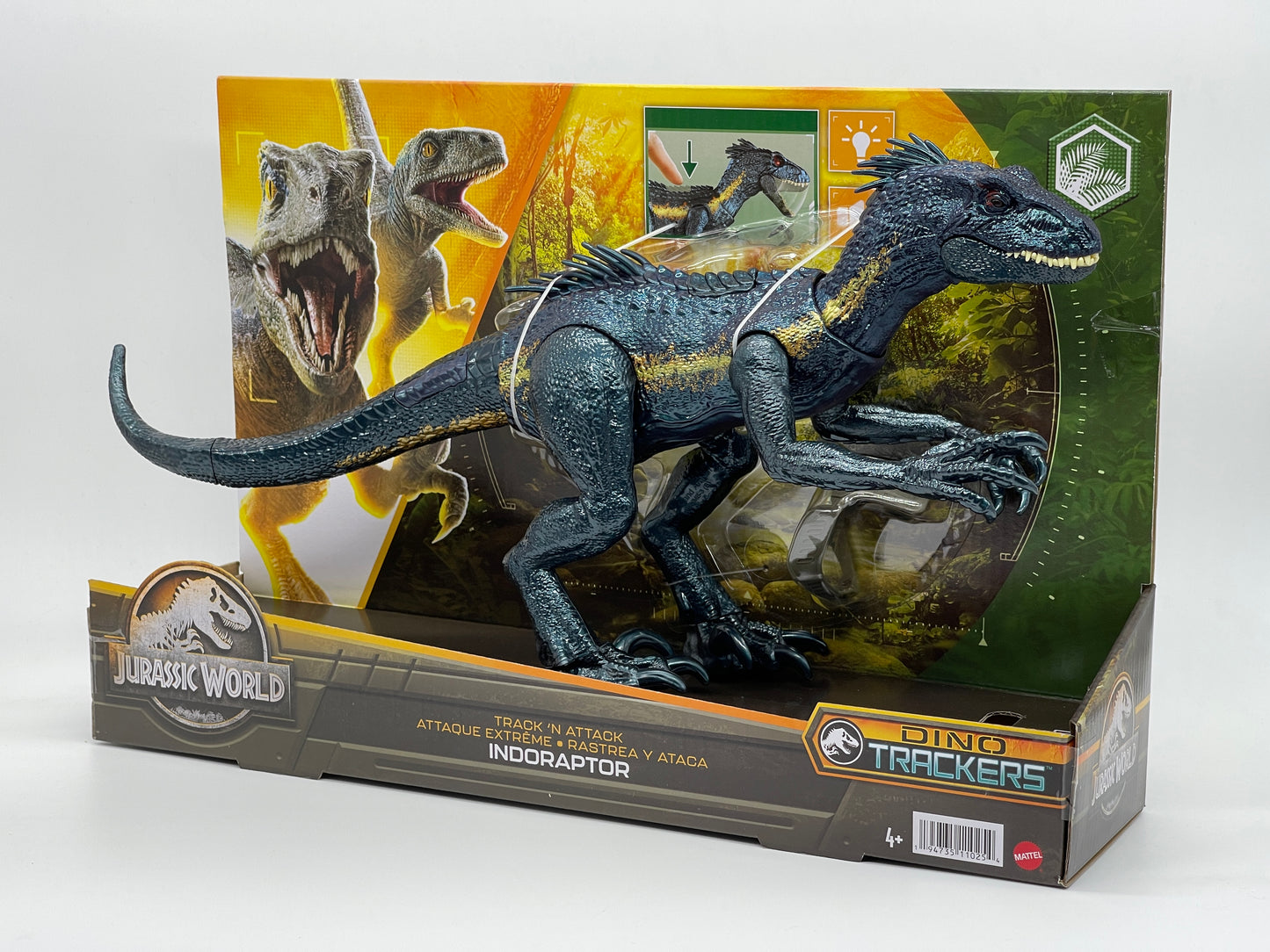 Jurassic World "Indoraptor" Dino Trackers Track 'n Attack mit Licht und Sound (2023)