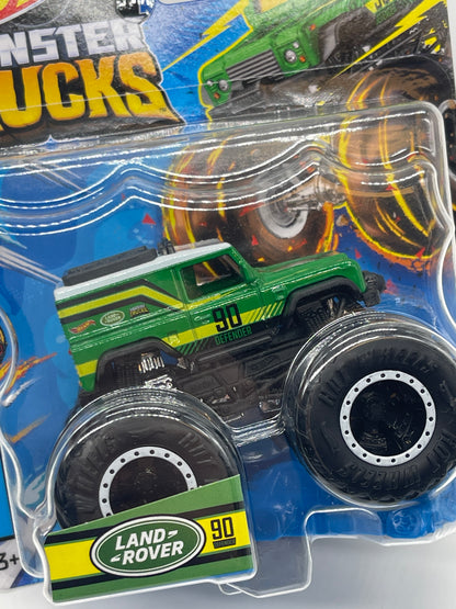 Hot Wheels Monster Trucks "Land Rover 90 Defender" HNW12-LA10 (Mattel 2022)