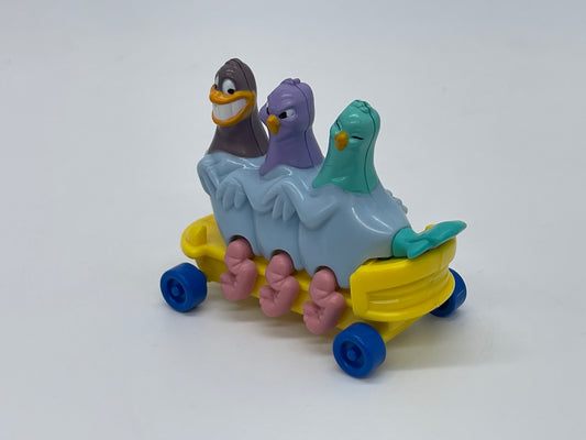 Animaniacs "Goodskate Goodfeathers" Mc Donalds Junior Bag Happy Meal #1 (1993) 