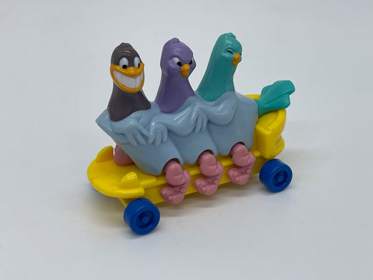 Animaniacs "Goodskate Goodfeathers" Mc Donalds Junior Tüte Happy Meal #2 (1993)