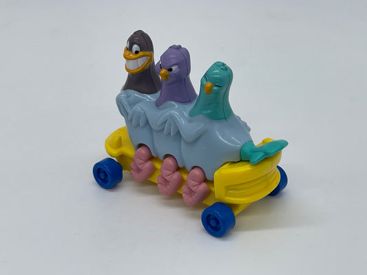 Animaniacs "Goodskate Goodfeathers" Mc Donalds Junior Bag Happy Meal #2 (1993) 