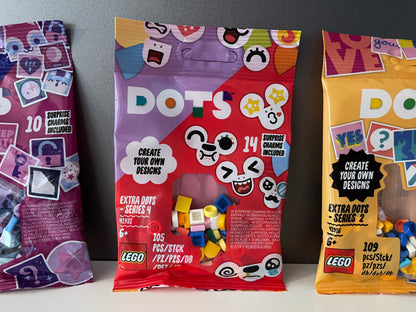 Lego DOTS Extra Polybag für Charms Armbänder 3er Pack (41921 - 41931 - 41916)
