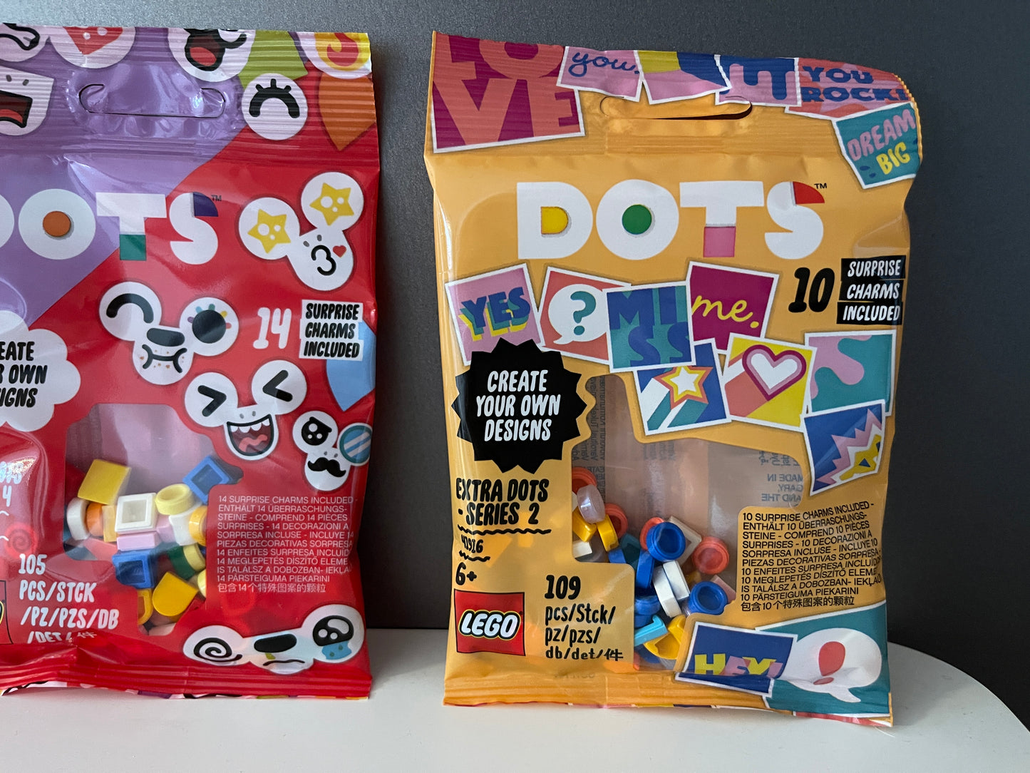 Lego DOTS Extra Polybag für Charms Armbänder 3er Pack (41921 - 41931 - 41916)