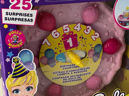 Polly Pocket Birthday Cake / Birthday Cake with 25 Surprises (Mattel)
