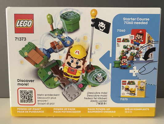 LEGO Super Mario 71373 - Builder Mario Baumeister Anzug - Stomp Power Up
