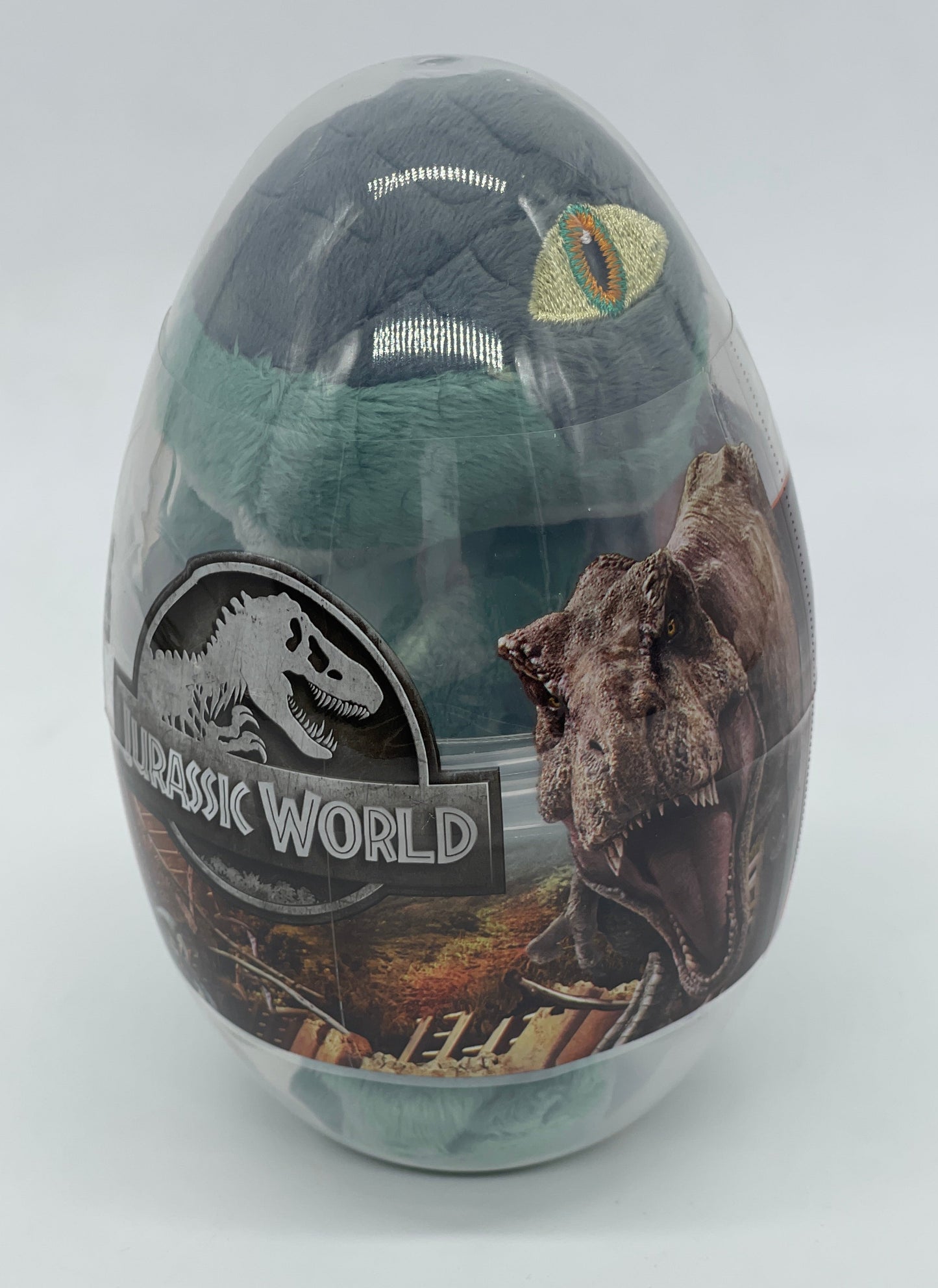 Jurassic World Plüschfiguren im Dino Ei versch. Dinosaurier Auswahl (Posh Paws)