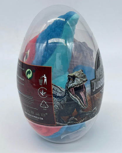 Jurassic World Plüschfiguren im Dino Ei versch. Dinosaurier Auswahl (Posh Paws)