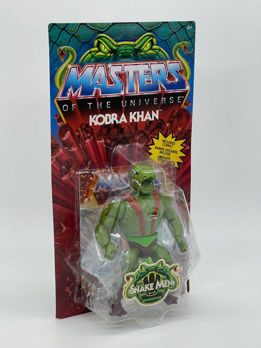 Masters of the Universe Origins "Kobra Khan" Snake Men unpunched MOTU (2022)