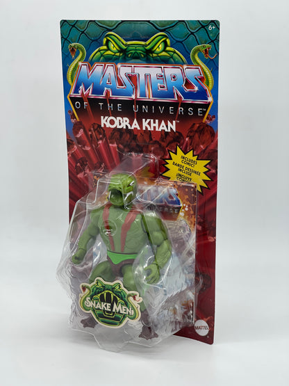 Masters of the Universe Origins "Kobra Khan" Snake Men unpunched MOTU (2022)