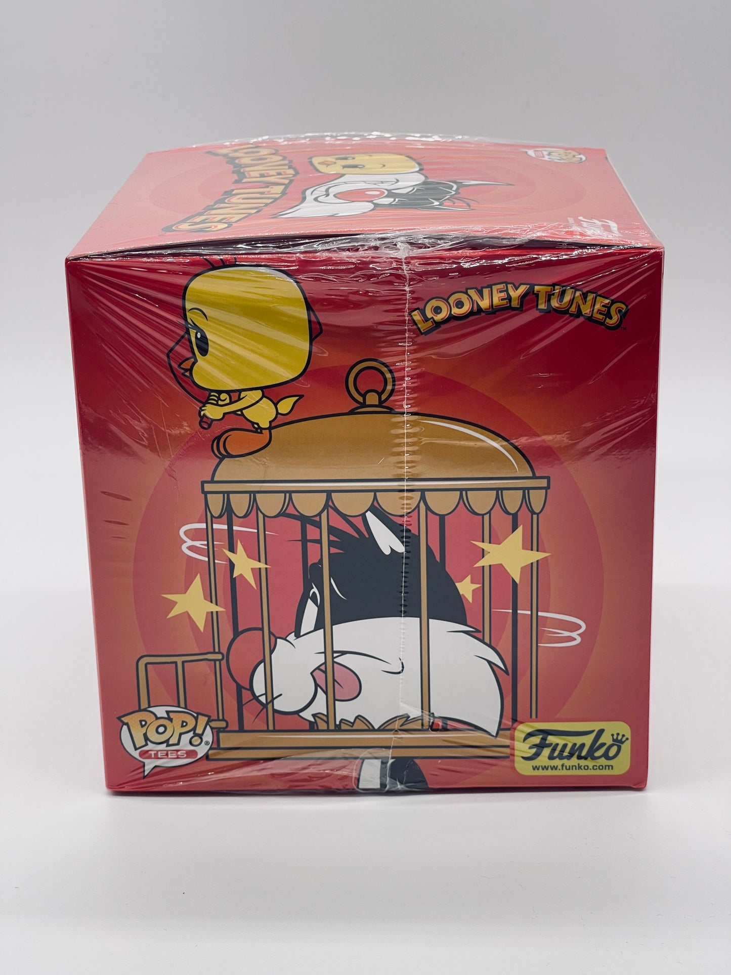 Funko Pop Tees - Looney Tunes Sylvester & Tweety - T-Shirt (S) & exklusive Figur