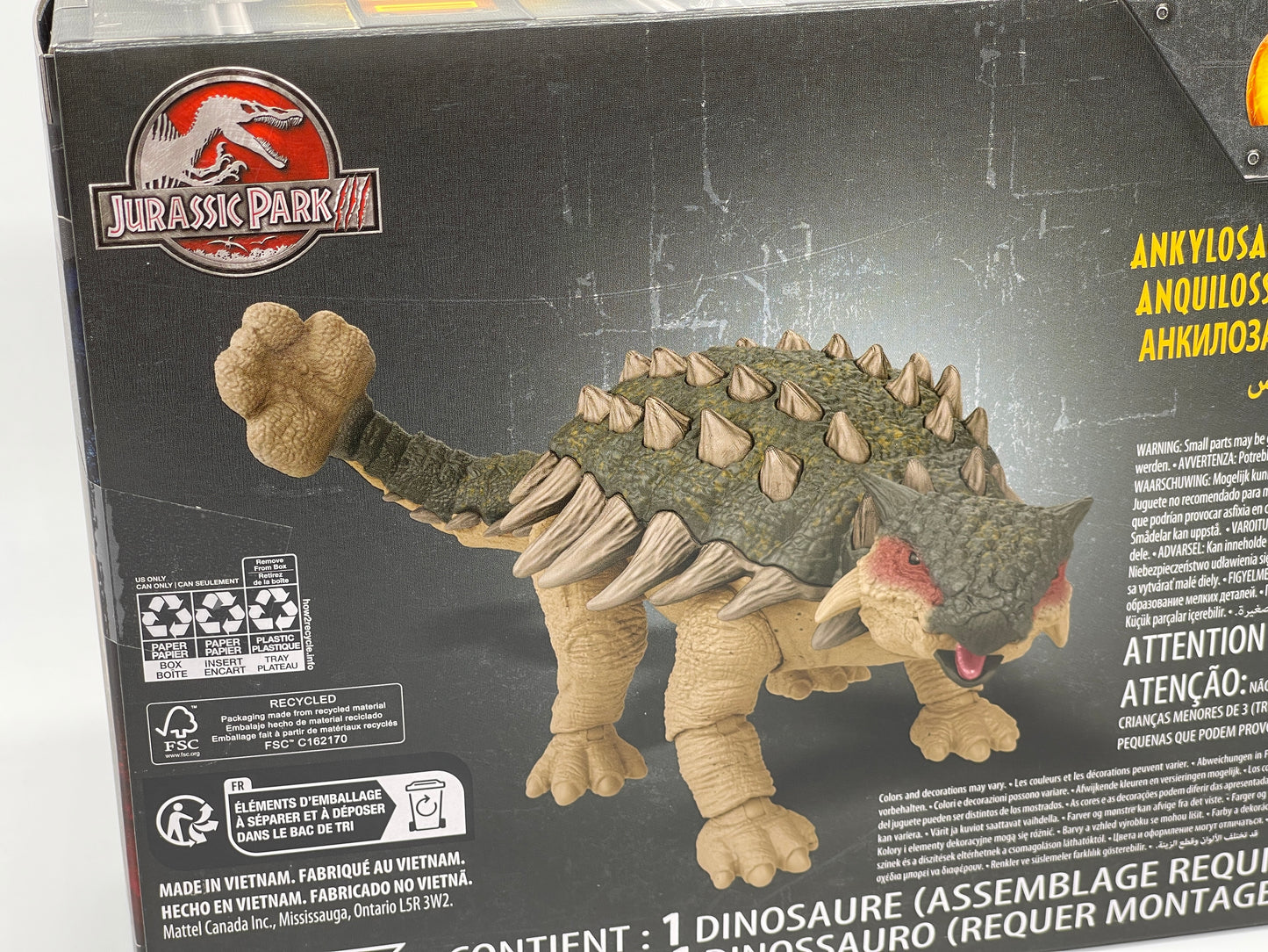 Jurassic Park Hammond Collection "Ankylosaurus" 30th Anniversary HLT25 (2022)