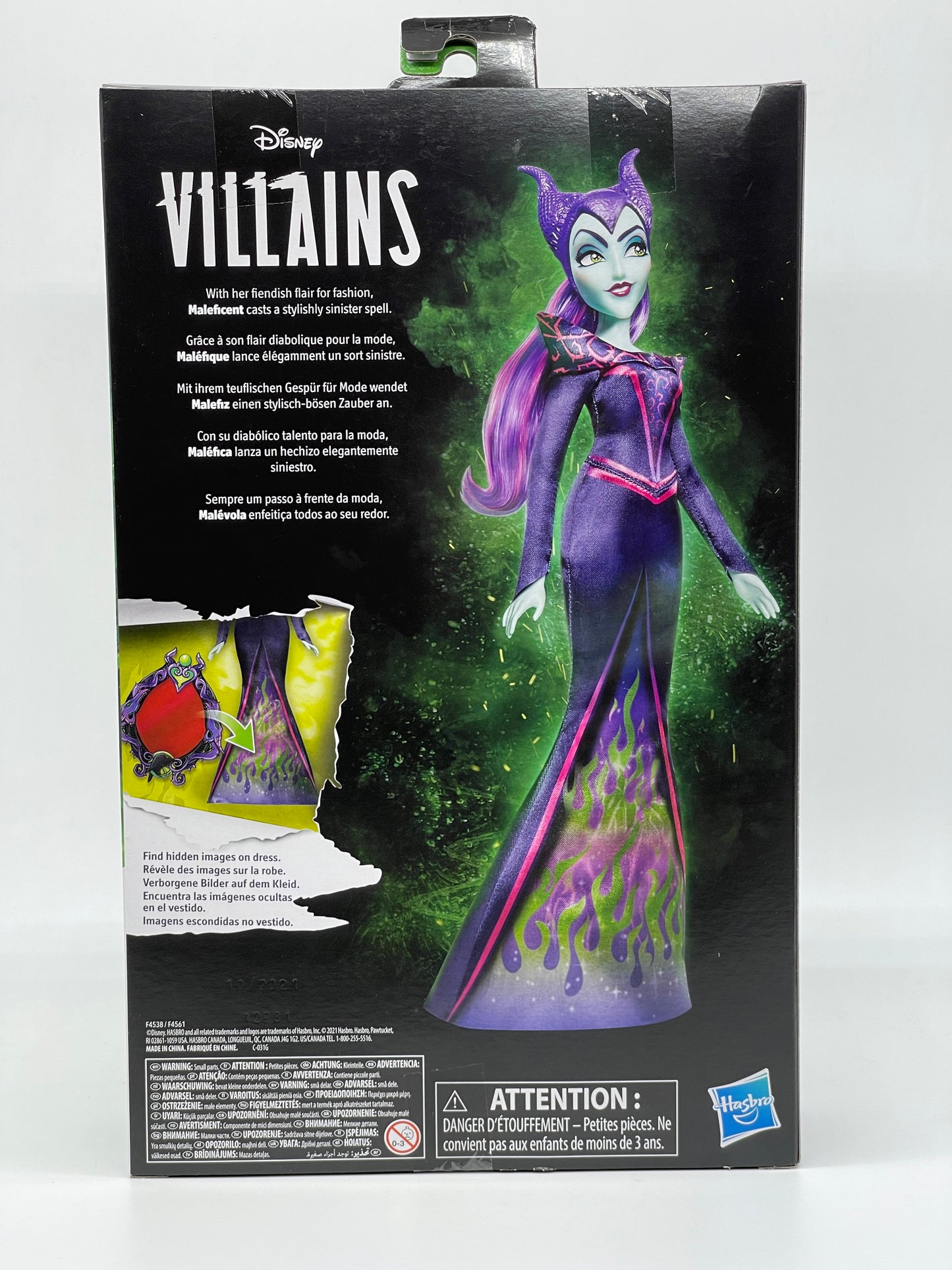 Disney Villains "Maleficent" Fashion Puppe die dunkle Fee + Zubehör (Hasbro, 2021)