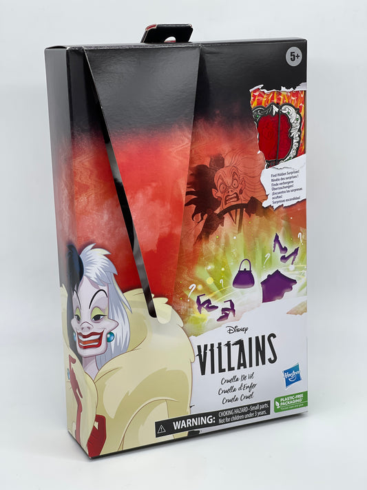 Disney Villains "Cruella De Vil" Fashion Doll 101 Dalmatians (Hasbro, 2021) 