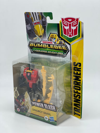 Transformers "Dinobot Snarl" Power Slash Bumblebee Cyberverse Adventures (2021)