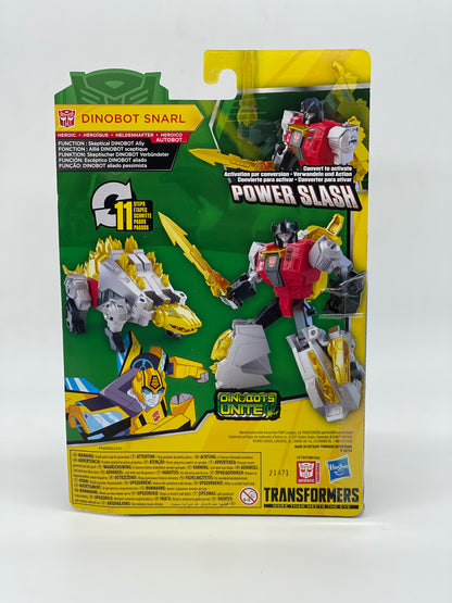 Transformers "Dinobot Snarl" Power Slash Bumblebee Cyberverse Adventures (2021)