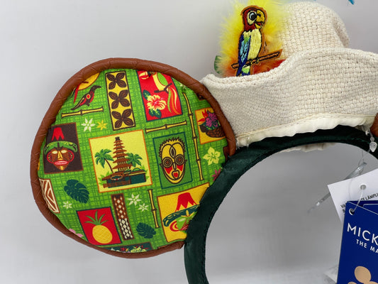 Disney Headband "Enchanted Tiki Room" Main Attraction Ears 50 Years Disney