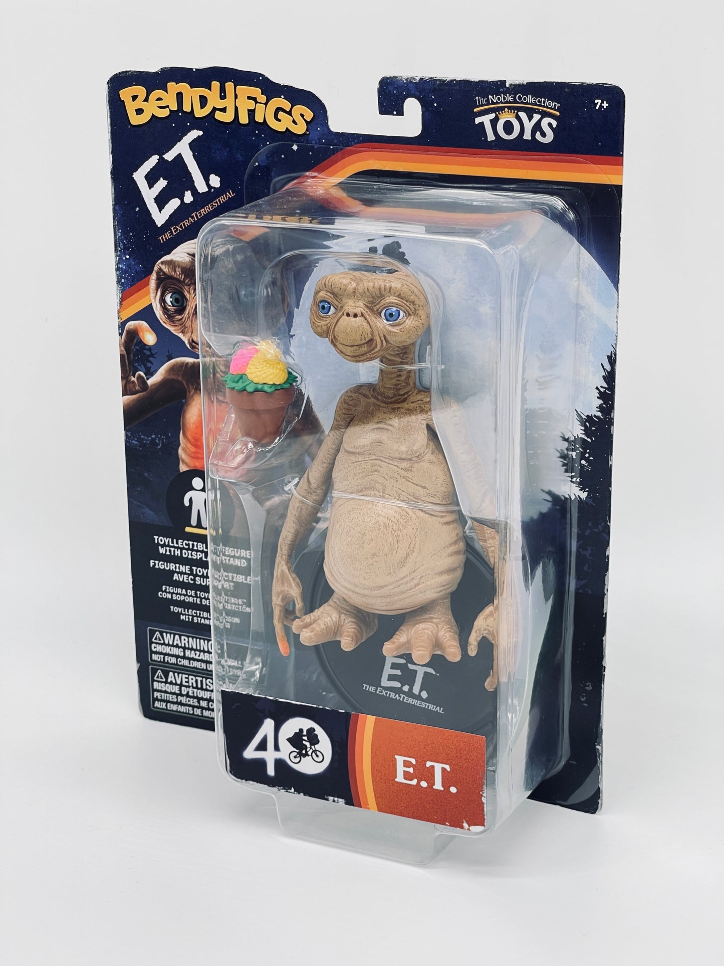 E.T. der Außerirdische / Extra Terrestrial 40 Jahre Bendyfigs The Noble Collection