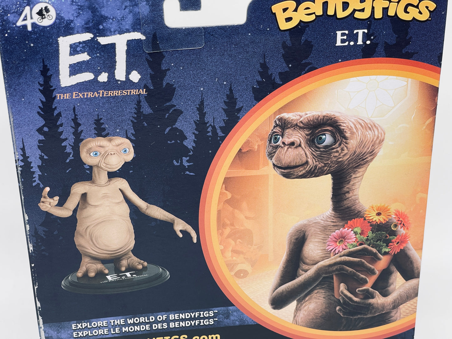 E.T. der Außerirdische / Extra Terrestrial 40 Jahre Bendyfigs The Noble Collection