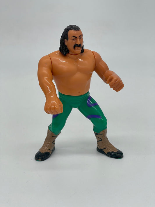 WWE WWF "Jake the Snake Roberts" Actionfigur Titan Sports Vintage Wrestling (1990)