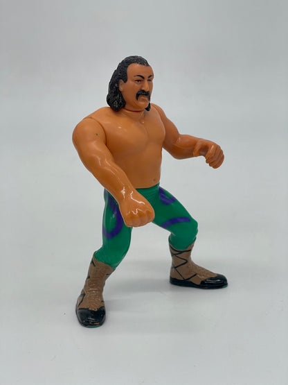 WWE WWF "Jake the Snake Roberts" Actionfigur Titan Sports Vintage Wrestling (1990)