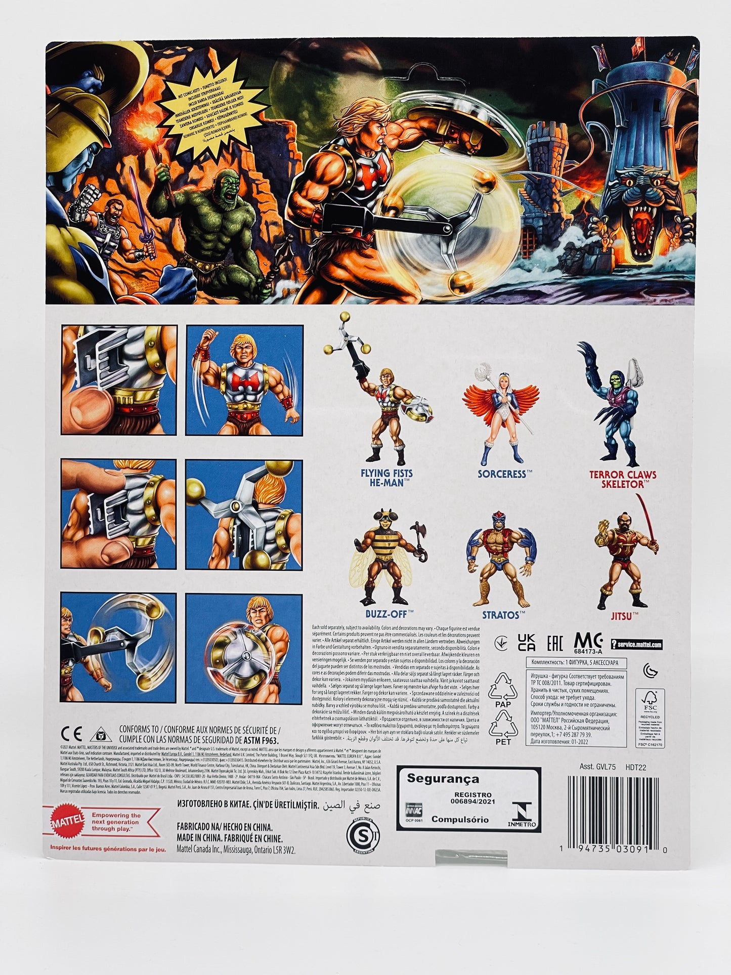 Masters of the Universe Origins Deluxe - Flying Fists He-Man - MotU Mattel EU