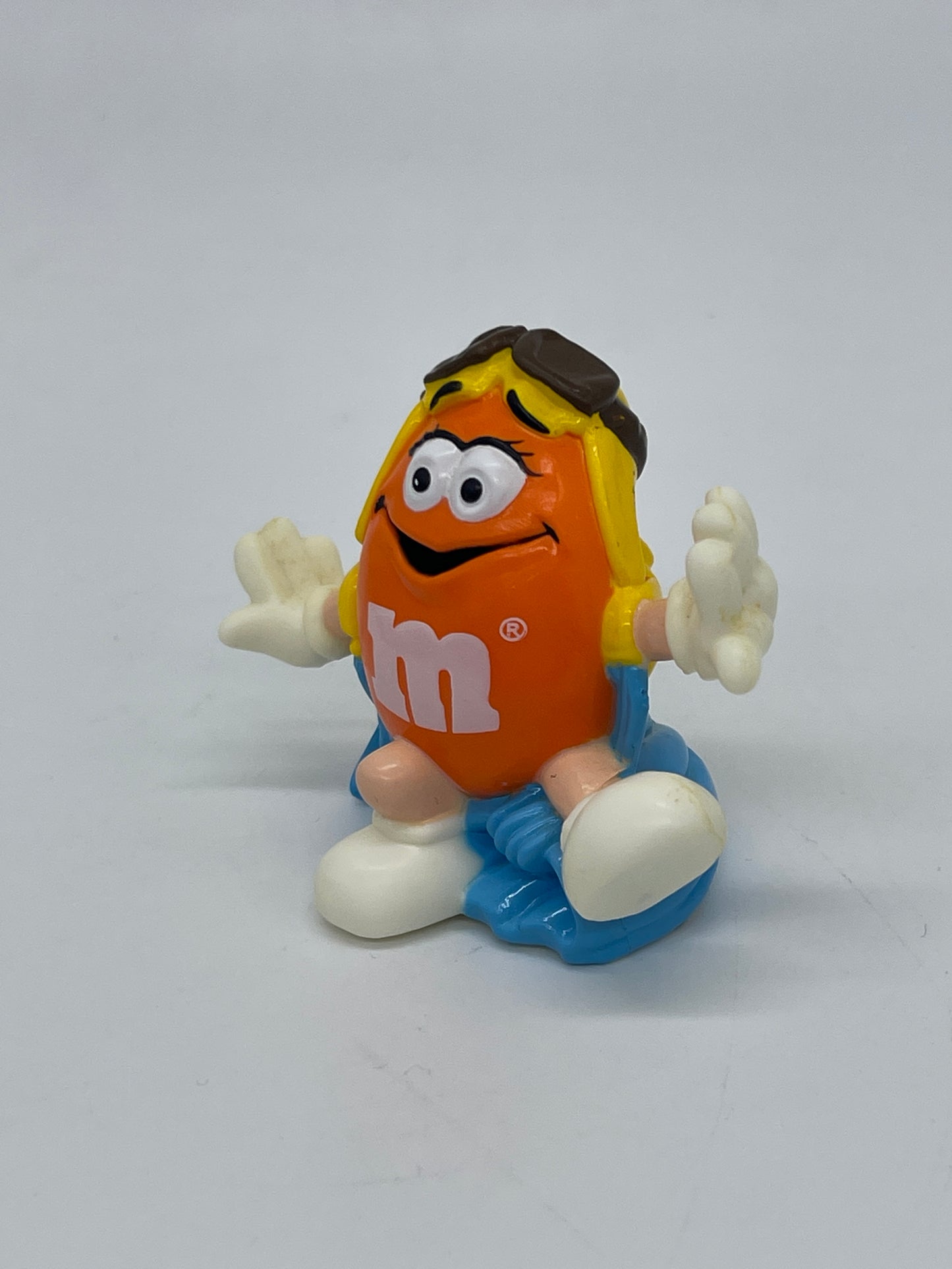 M&M's "Orange als Fallschirmspringer" Vintage Figur