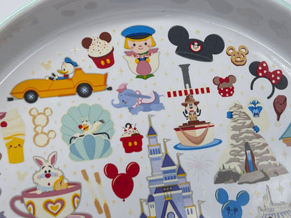 Walt Disney World "Jerrod Maruyama" Cake Stand Cookie Muffin Serving Platter 