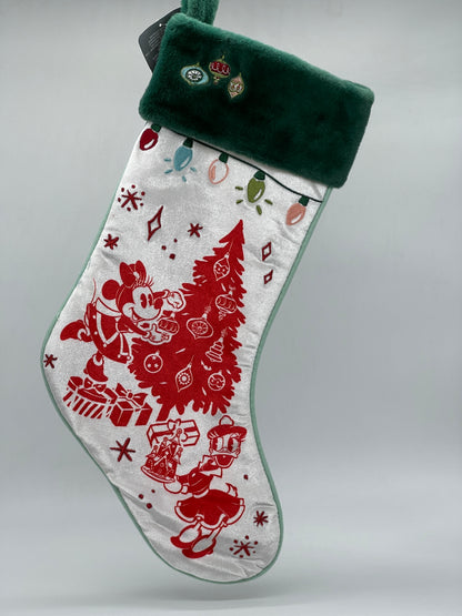 Disney "Weihnachtsstrumpf - Socke" Vintage Christmas Kollektion Minnie und Daisy