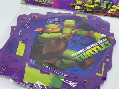 Teenage Mutant Ninja Turtles "Happy Birthday" Party Banner 1,80m Breite TMNT