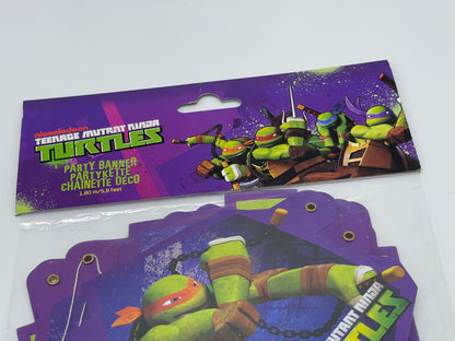 Teenage Mutant Ninja Turtles "Happy Birthday" Party Banner 1,80m Breite TMNT
