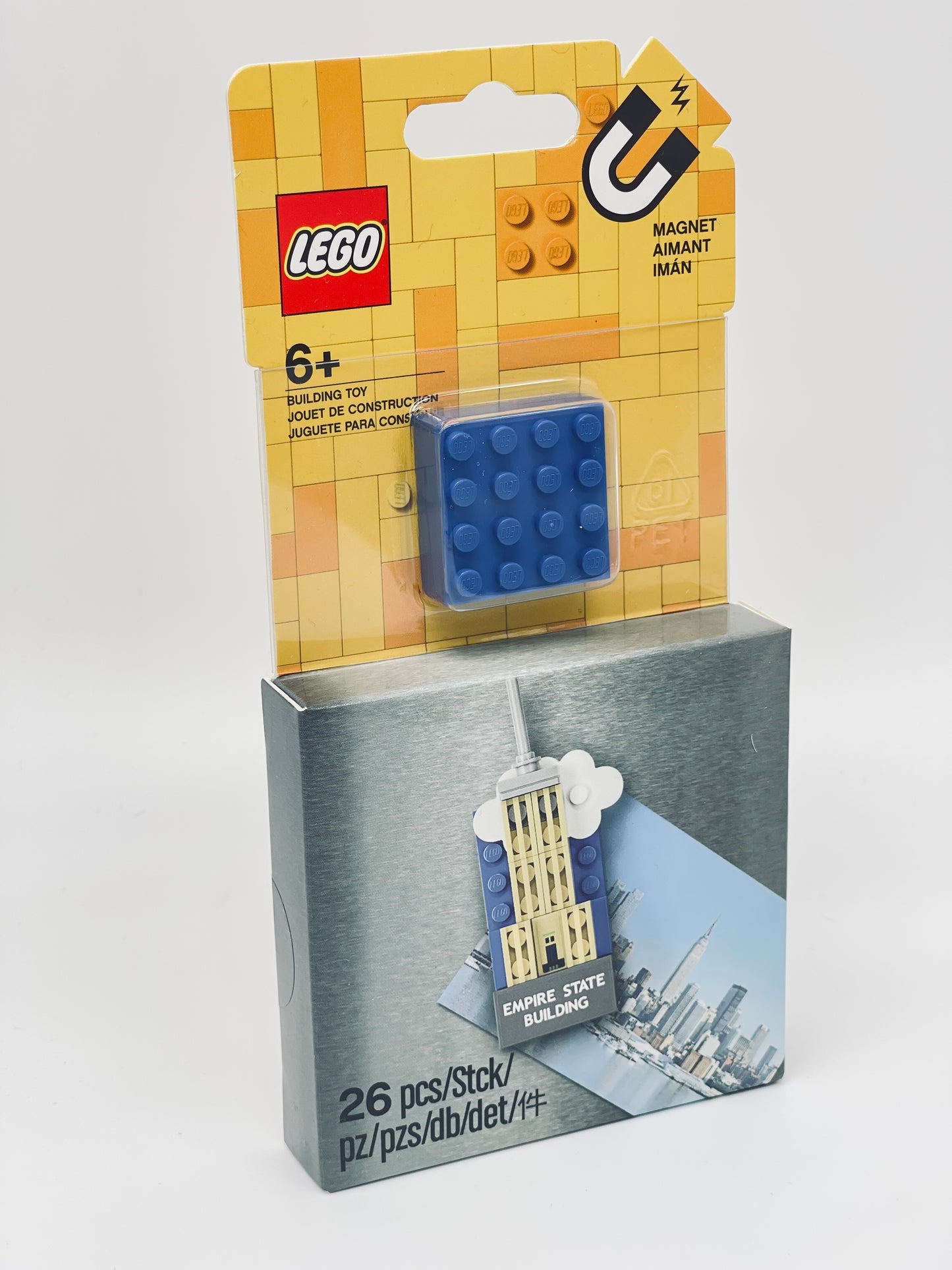LEGO Magnet "Empire State Building" construction toy 26 parts 