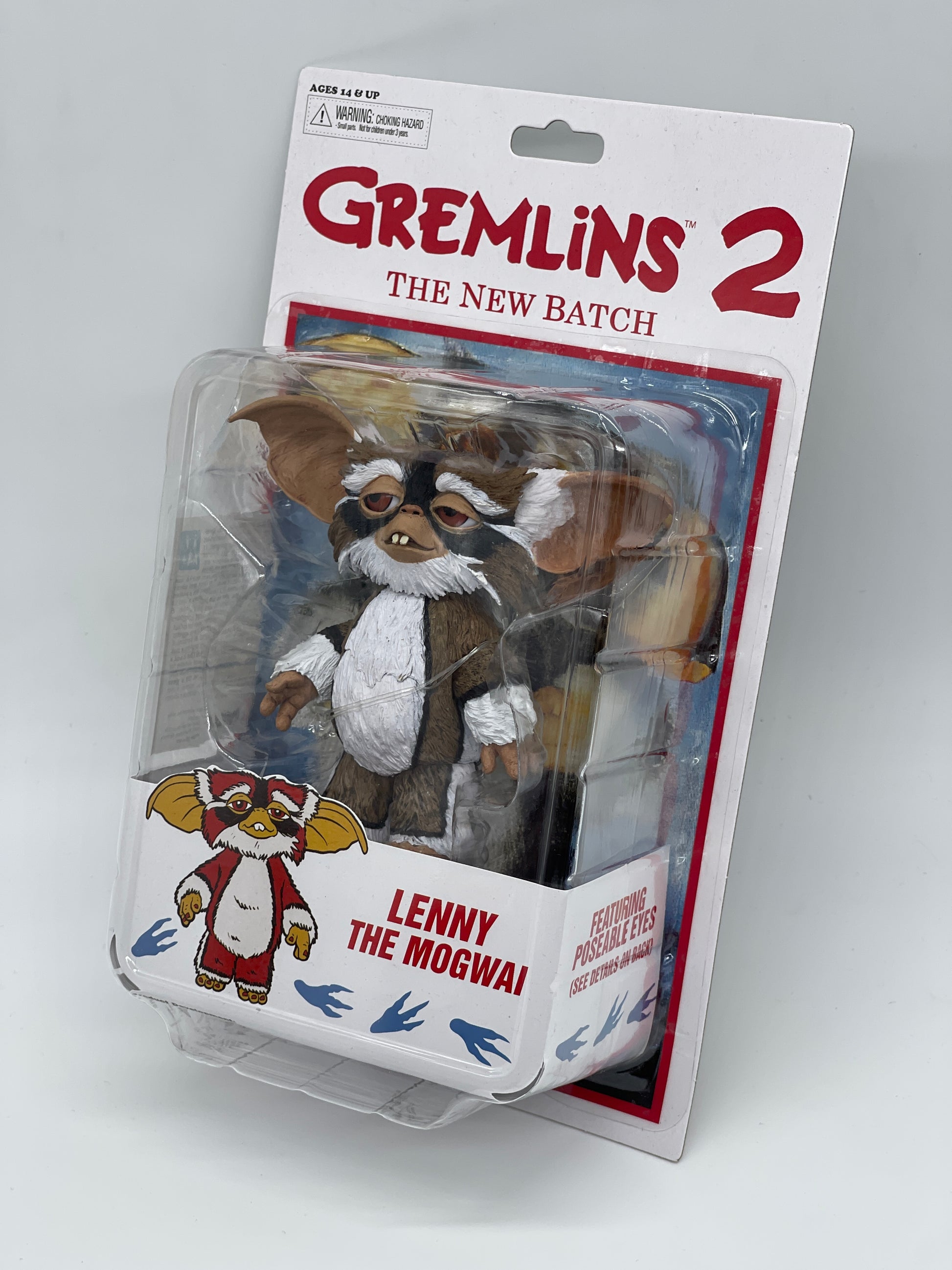 GREMLINS 2 figurine articulée Mogwai Lenny Neca en PVC 10 cm
