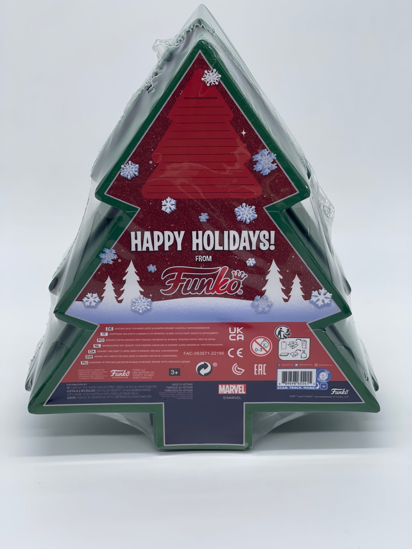 Funko Pocket POP "Happy Holiday Tree" Marvel 4-Pack Special Edition (2022)
