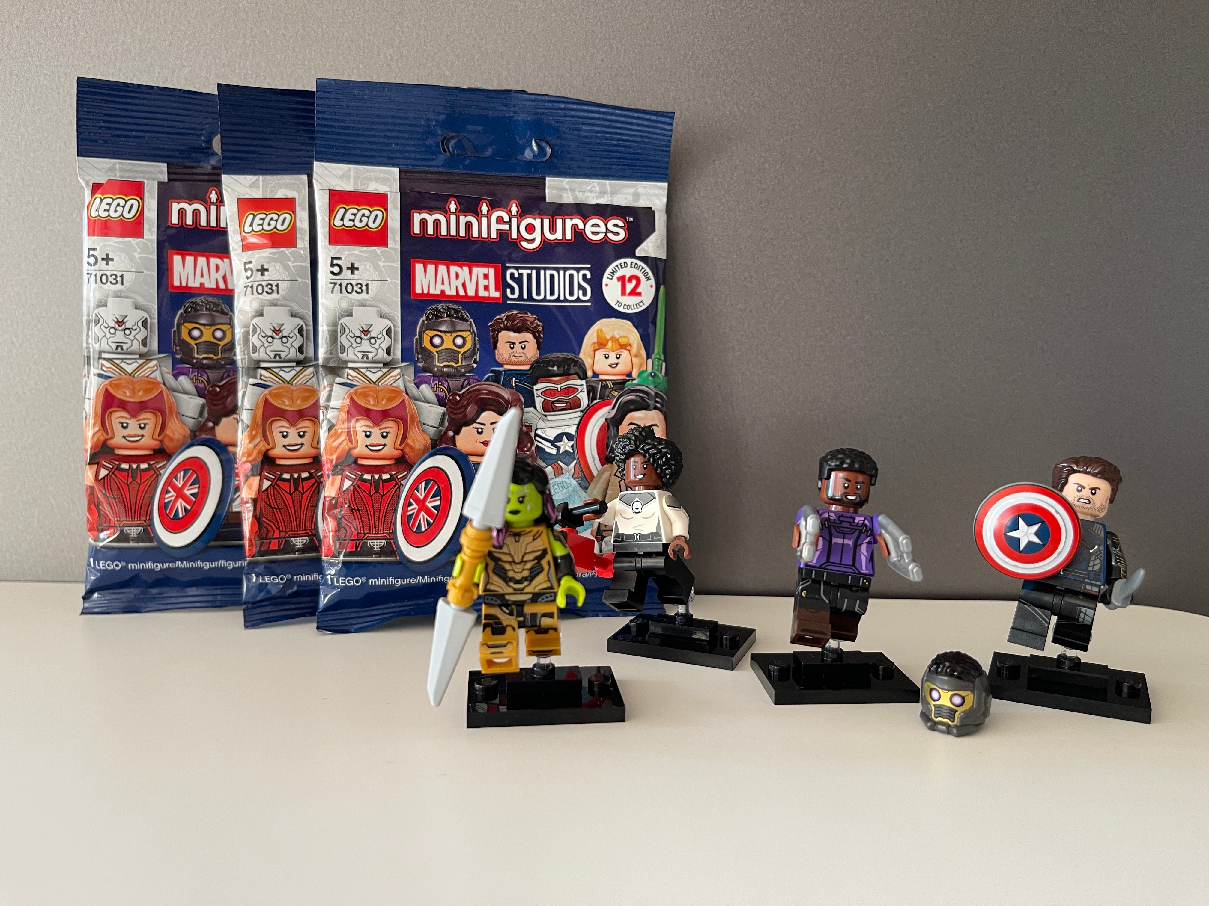 LEGO 71031 Marvel Studios Mini Figuren / Minifigures *FIGURAUSWAHL* (2 ...