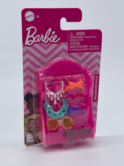 Barbie Zubehör Accessoires Regal mit Schuh Pack, Handtaschen, Kopf- Halsschmuck