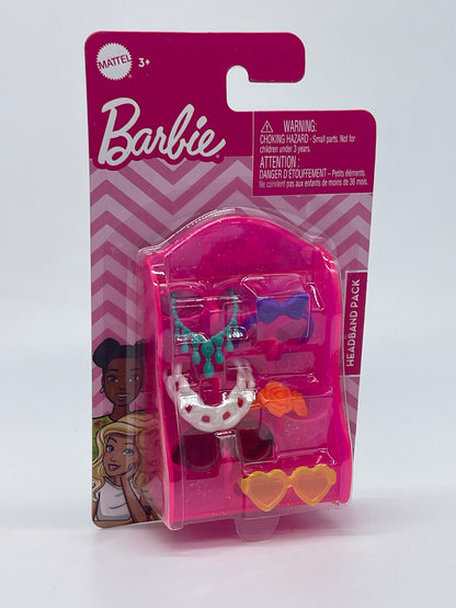 Barbie Zubehör Accessoires Regal mit Schuh Pack, Handtaschen, Kopf- Halsschmuck