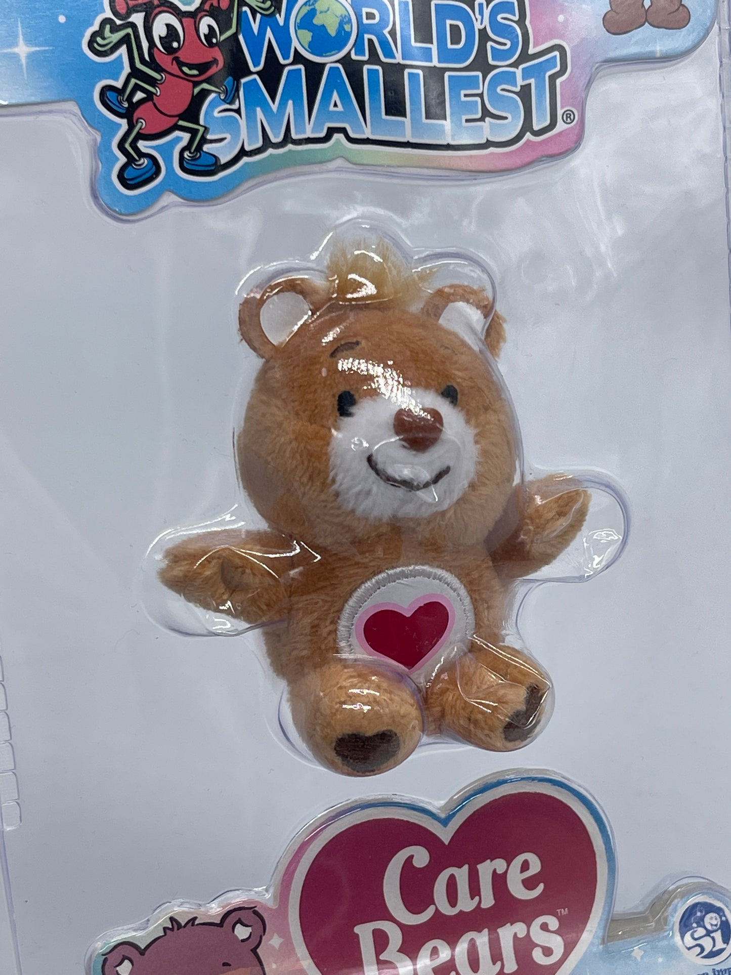 Worlds Smallest "Tenderheart Bear" Care Bears Glücksbärchi Bär Series 2 (2021)