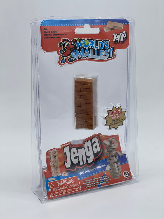Worlds Smallest "Jenga Geschicklichkeitsspiel" voll spielbar (2021)