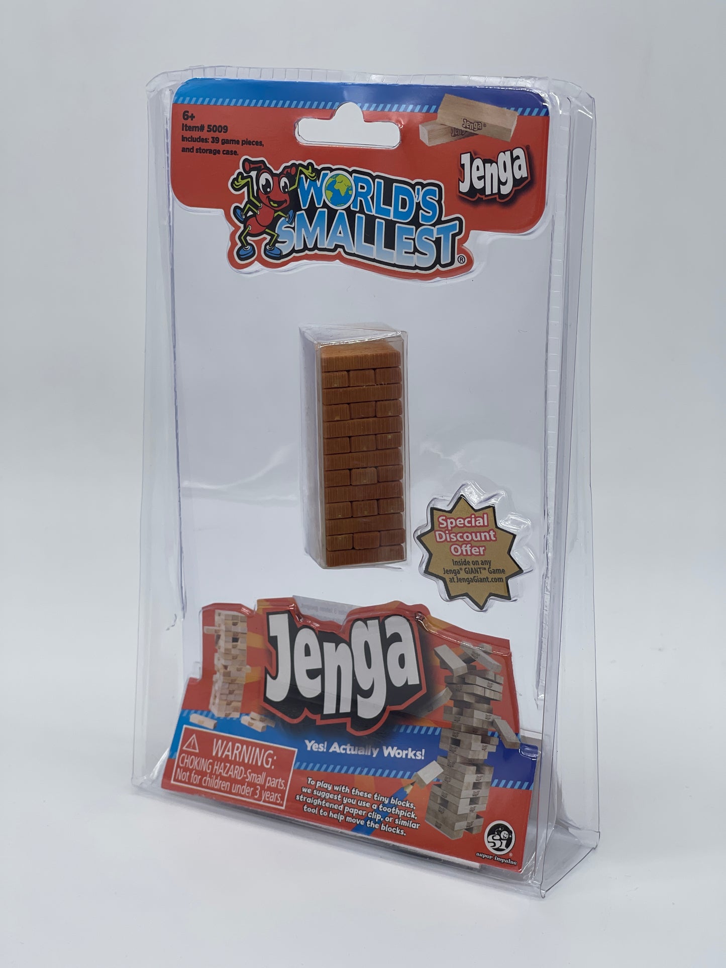 Worlds Smallest "Jenga Geschicklichkeitsspiel" voll spielbar (2021)