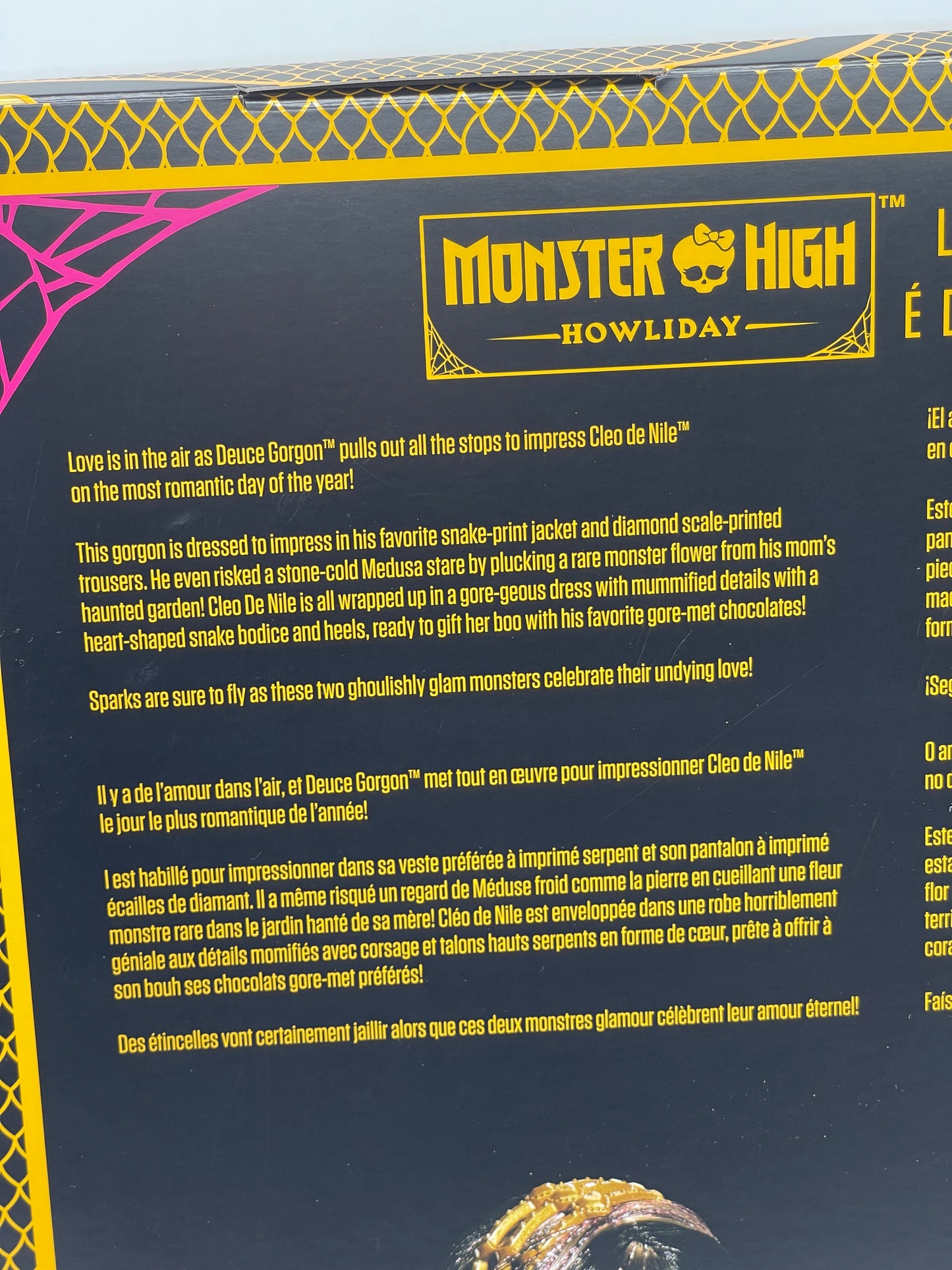 Monster High "Cleo and Deuce Howliday Love Edition 2 Pack" Mattel Creations (2023)