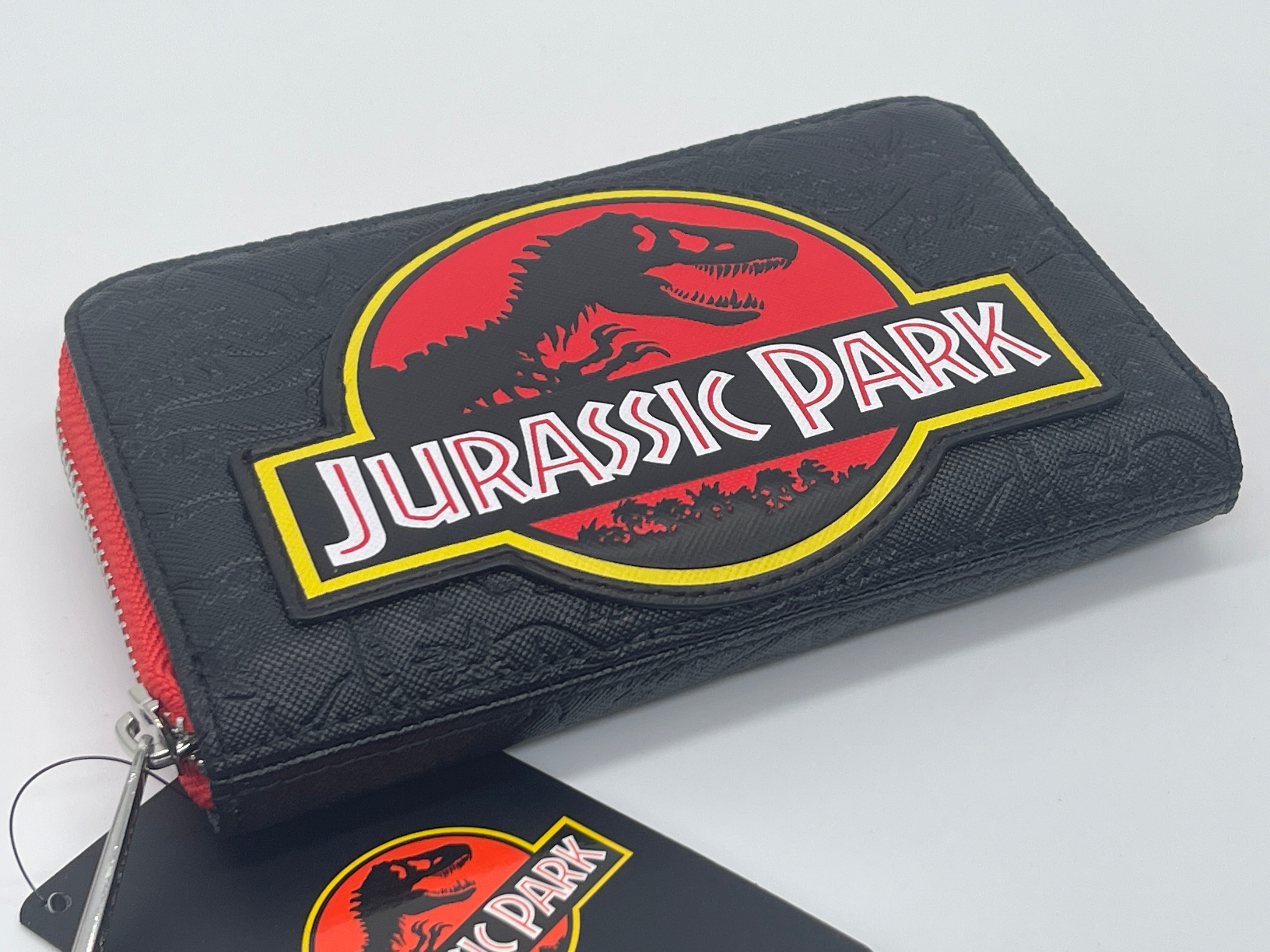 Amazon.com: Jurassic Park Dinosaur Movie Logo Caution Tape Grey Mini  Backpack : Sports & Outdoors