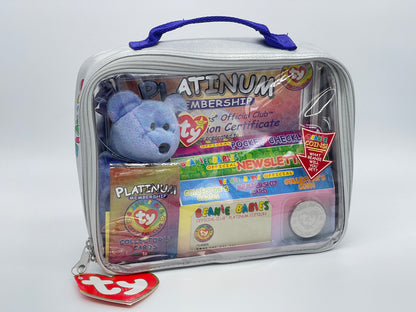 TY Beanie Babies Clubby II Platinum Member's Official Club Membership Kit (1999)