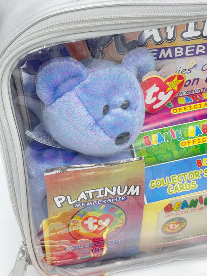 TY Beanie Babies Clubby II Platinum Member's Official Club Membership Kit (1999)