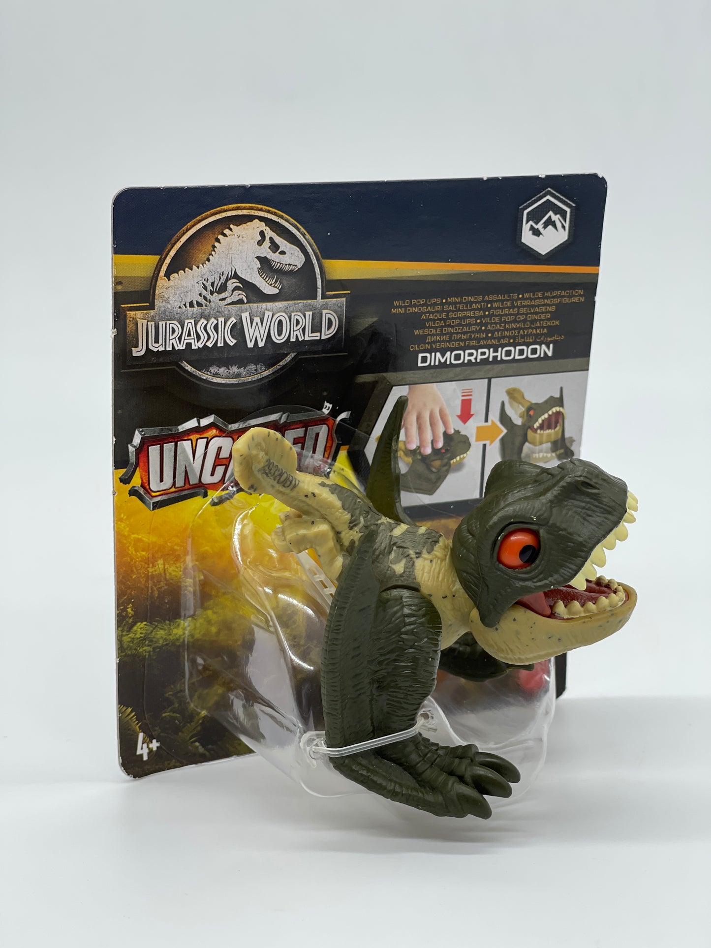 Jurassic World Dominion "Uncaged" Wild Popups Hüpfaction Mini Dinos (Mattel)