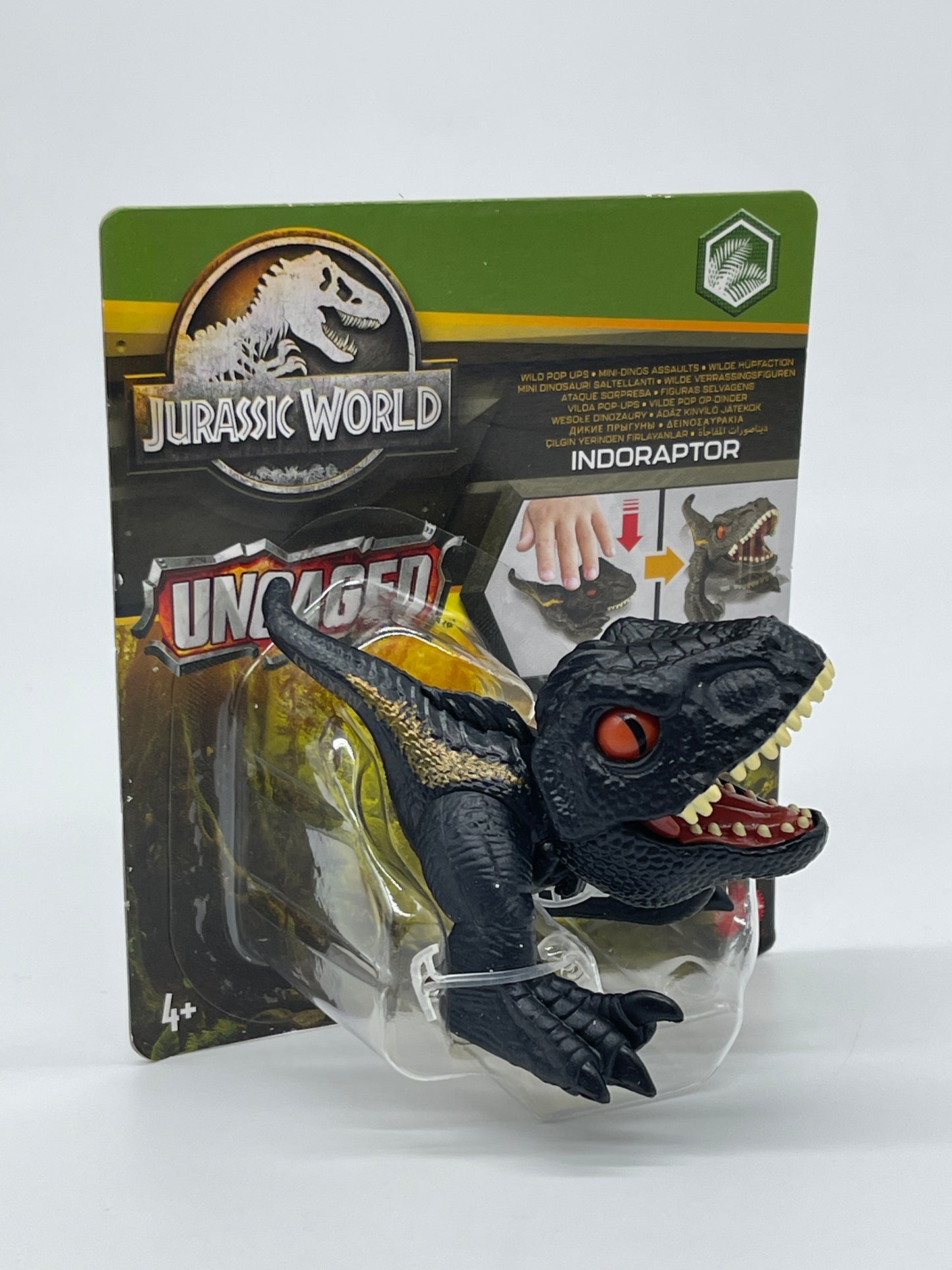 Jurassic World Dominion "Uncaged" Wild Popups Hüpfaction Mini Dinos (Mattel)