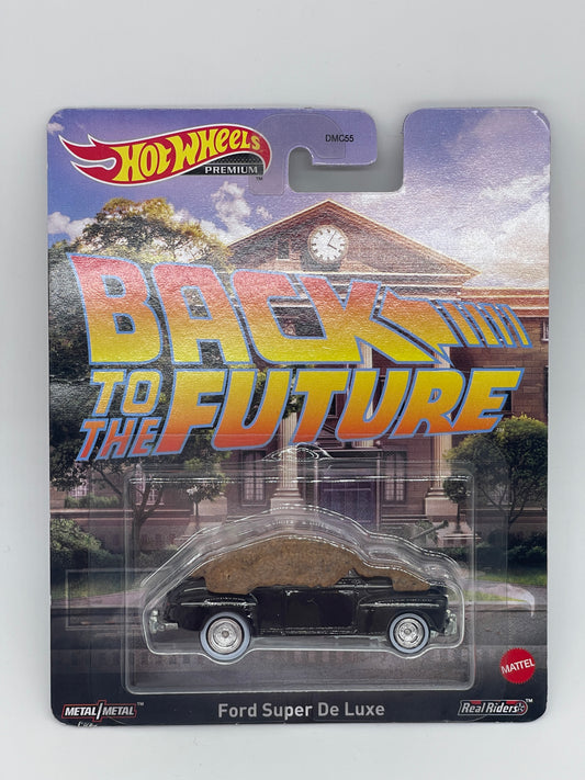Back to the Future "Ford Super De Luxe" Hot Wheels Premium Real Riders (2022)