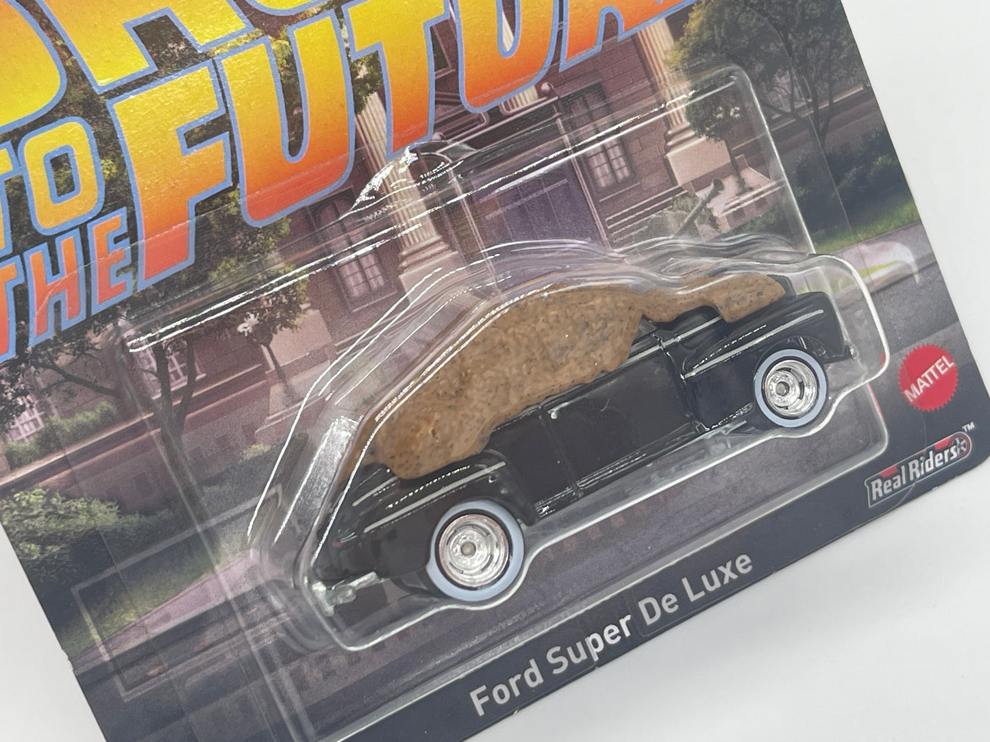 Back to the Future "Ford Super De Luxe" Hot Wheels Premium Real Riders (2022)