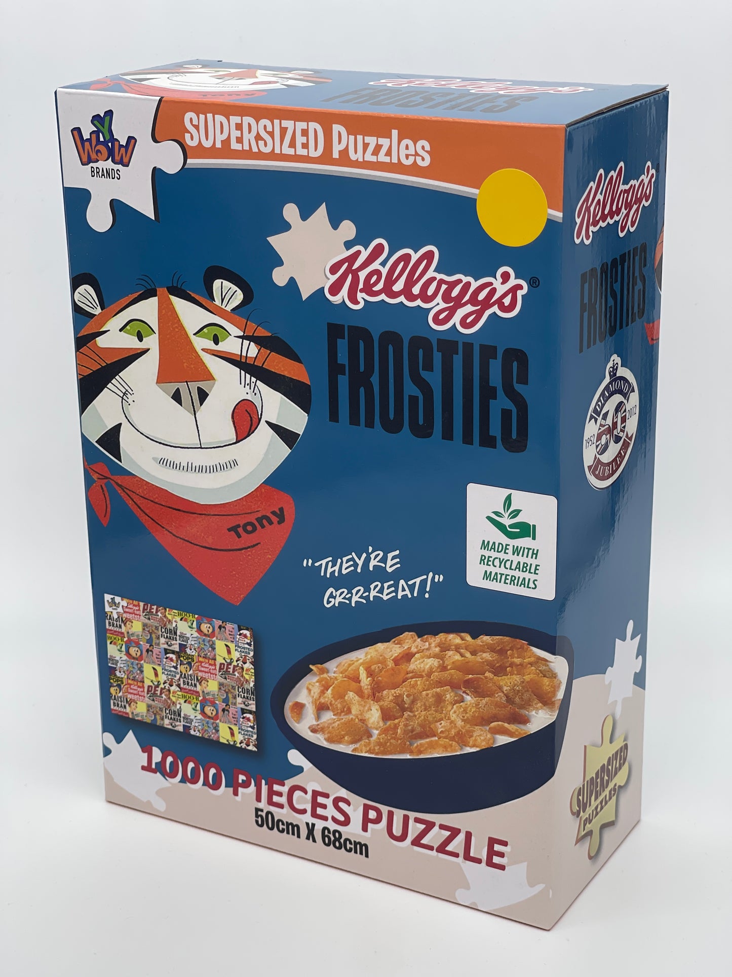 Kelloggs Frosties 60 Jahre Jubilee Diamond 1000 Teile Puzzle 50 x 68 cm Supersized