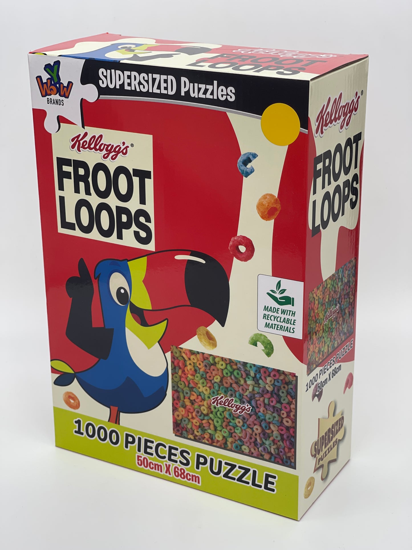 Kellogg's Froot Loops 1000 Piece Jigsaw Puzzle 50 x 68 cm Supersized Puzzle / Puzzle