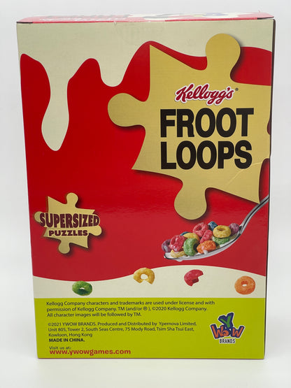 Kellogg's Froot Loops 1000 Piece Jigsaw Puzzle 50 x 68 cm Supersized Puzzle / Puzzle